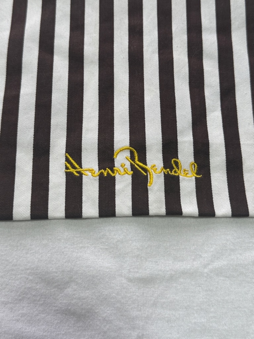 Henri Bendel Striped High Heel Shoes Cosmetic Bag - Picture 4 of 10